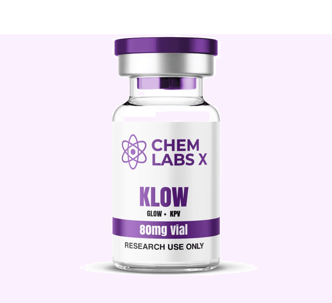 KLOW 80mg GHK-CU (50mg) / KPV (10mg) / BPC-157 (10mg) / TB500 (10mg)
